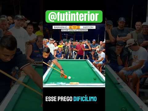Maycon deu um prego dificílimo em Baianinho
