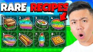 I Unlocked The RAREST Recipes in Grow a Garden!