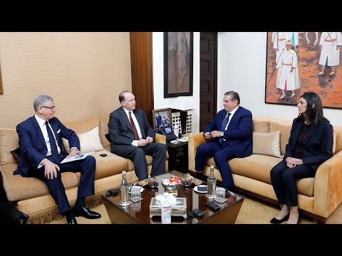 Video : Akhannouch s'entretient avec le président du Groupe de la Banque mondiale