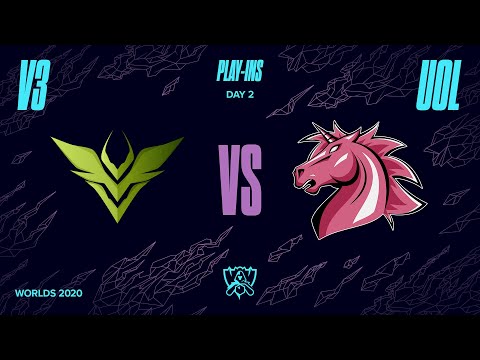 V3 vs UOL｜Worlds 2020 Play-in Stage Day 2 Game 3