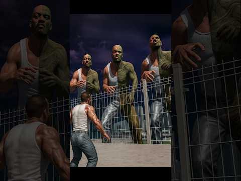 Zombie Franklin Attack on Franklin’s House😱 Indian Bikes Driving 3D#gta #gaming #sidehero #shorts #k