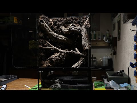 Build Vivarium for Crested Geckos | 크레스티드 게코를 위한 비바리움 만들기 | 60*45*90cm