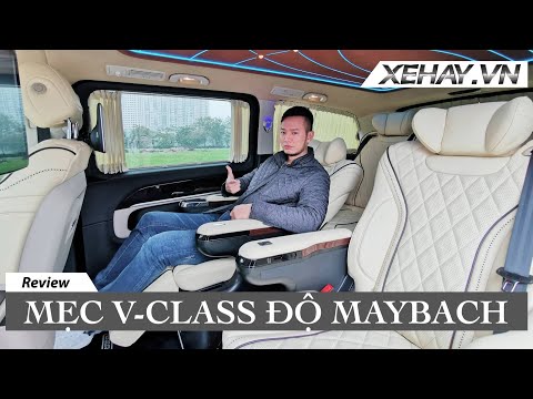 Bán xe siêu chất V-Class độ Maybach Luxury full option, Massage đá nóng siêu vip