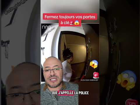 Voilà pourquoi il faut toujours fermer vos portes à clé🚨😱
