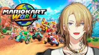 【MARIO KART WORLD】WORLDS BEST MARIO KART PLAYER【NIJISANJI EN | Luca Ka