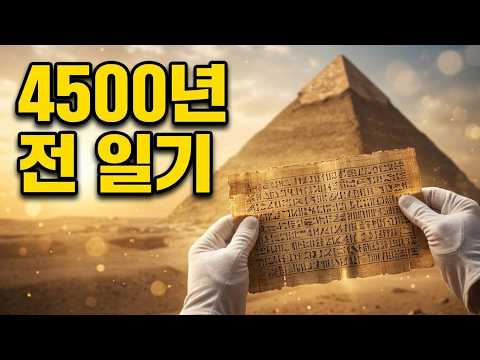대피라미드를 건설한 사람은 일기를 썼다 – 그리고 우리가 그것을 찾아냈다