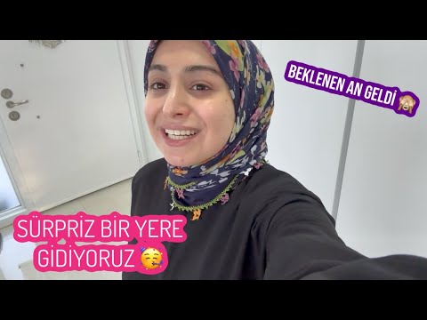 SÜRPRİZ BİR YERE GİDİYORUZ 🥳, BEKLEDİĞİNİZ AN GELDİ, EVDE SUNUM PEÇETESİ YAPTIM, DÜZEN