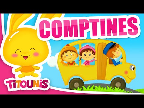 Les roues de l'autobus | Comptines et Chansons pour Enfants | Titounis