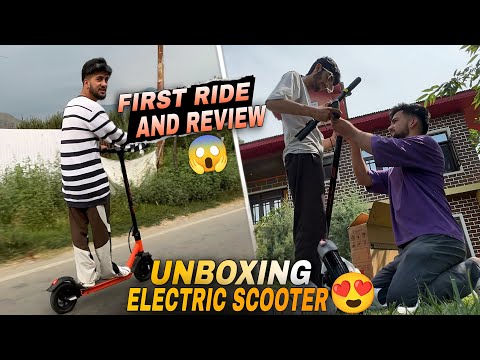 Unboxing my new Electric scooter 🛴 😍 Full review |