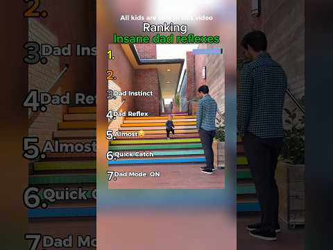 Ranking insane dad reflexes