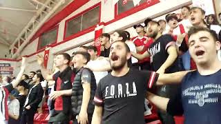 SAMSUNSPOR BASKETBOL MAÇI SAMSUNSPOR TRİBÜNLERİ 3 LÜ