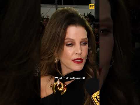 Lisa Marie Presley's Final Interview with ET at the Golden Globes #shorts