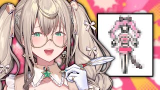 DRAWING MY OWN VTUBER MODEL