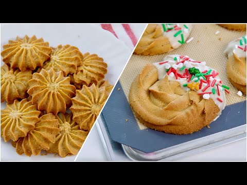 Galletas PASTA SECA de Jengibre 🎄🫚 | ¡CON MANGA!