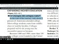 Education and Social Change in America
