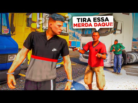 GTA V VIDA DE CAMINHONEIRO | FOLGADÃO ARRUMOU BRIGA NO EVENTO DE CAMINHÃO!!🤬🔥 #330