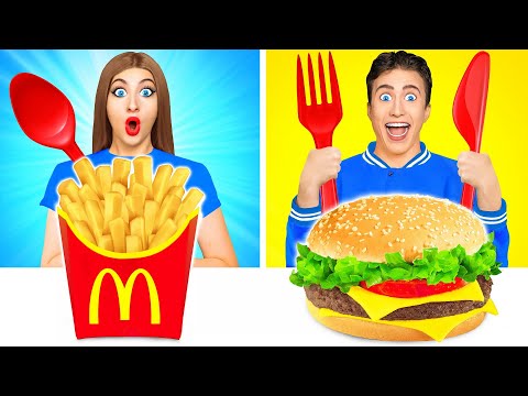 Desafío Último Para Parar Comer 24 Horas | Batalla Épica de Comida Multi DO Food Challenge