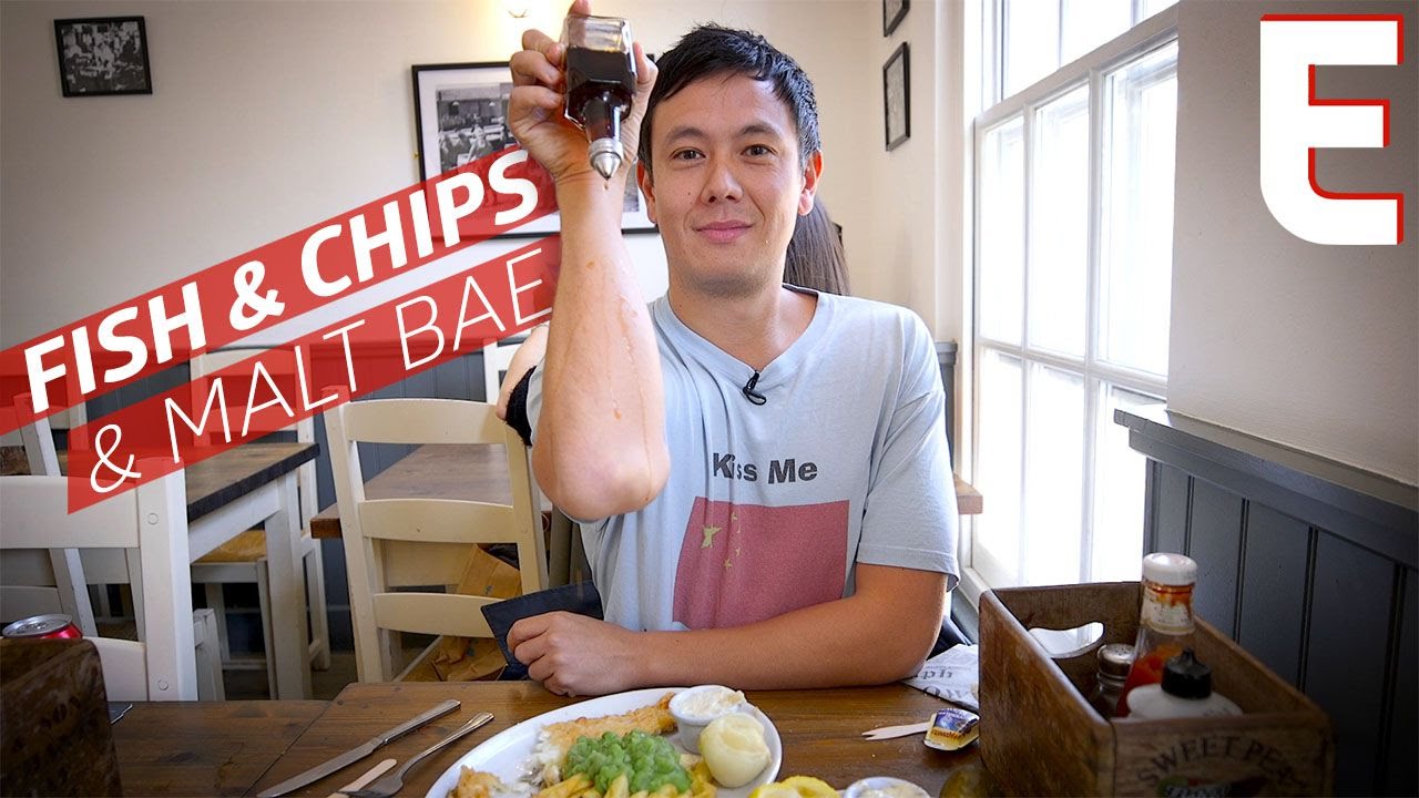 Fish and Chips with Mushy Peas Might Be The Most English Meal Ever Dining on a Dime