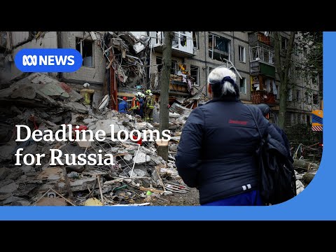 YouTube video thumbnail: Russia Launches Assault on Kyiv Despite Threat of US Sanctions