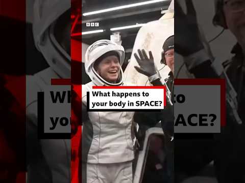 What happens to your body in space? #Space #Astronaut #BBCNews