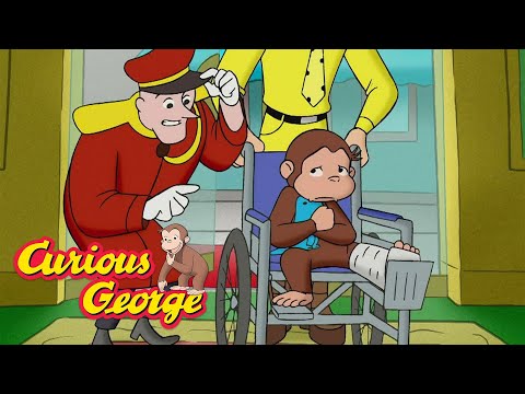 George's Broken Leg 🐵 Curious George 🐵 Kids Cartoon 🐵 Kids Movies