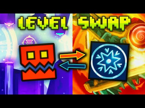 Geometry Dash LEVEL SWAP (with Bli)