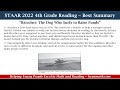 2022 Texas STAR Reading Test Review for Fourth Graders