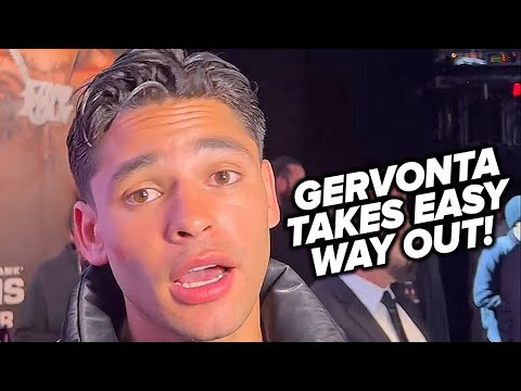 Ryan garcia questions gervonta's heart; reveals truth on making fight & more!