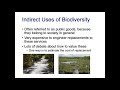 Valuing Indirect Use of Ecosystems