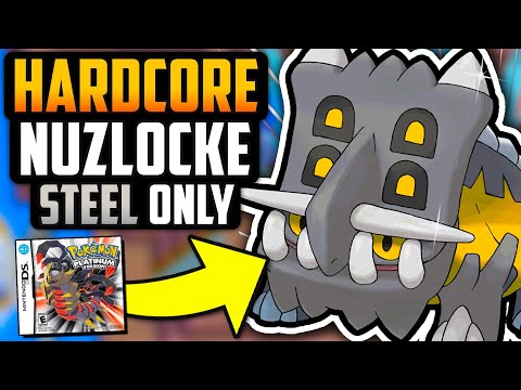 I Tried a Hardcore Nuzlocke of Pokémon Platinum With ONLY Steel Types!