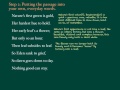 Paraphrasing Techniques in Poetry