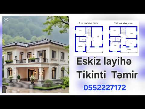 Tikinti Təmir Layihə Dizayn +994552227172