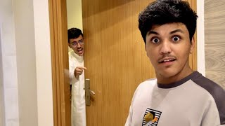 سنابات ضاري الفلاح | اصيل حابس نفسه بالغرفة😭😂😂😂'