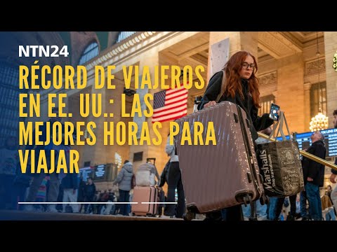 Récord de viajeros en EE. UU.: las mejores horas para viajar durante estas fechas decembrinas