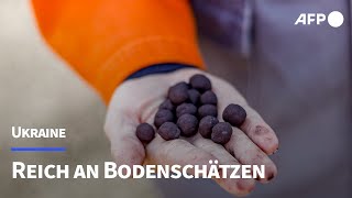 Rohstoffreiche Ukraine - schwieriger Abbau | AFP