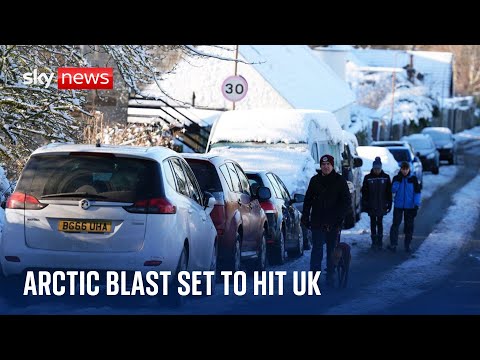 UK braced for arctic blast as charity warns over winter fuel payment cut
