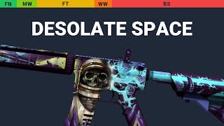 M4A4 Desolate Space Wear Preview