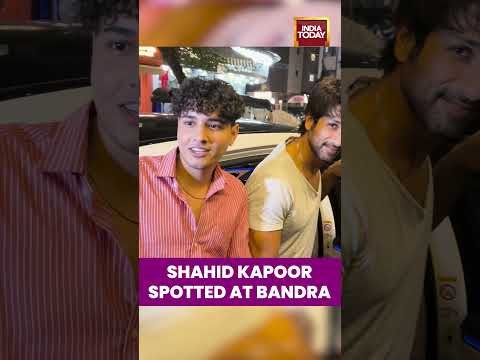 Shahid Kapoor's Shocking Bandra Sighting Sparks Mira Date Night Buzz