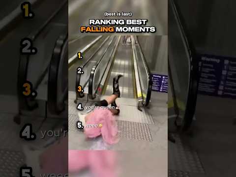 Ranking Top 5 FALLING Moments ๐ #shorts #funny