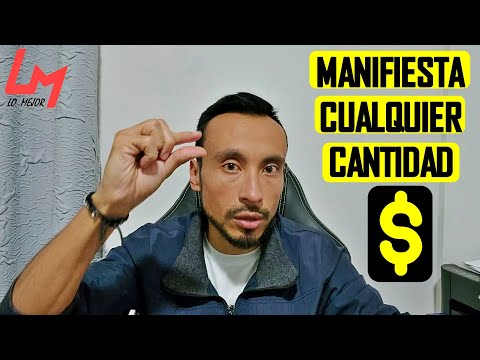 ¡CÓMO MANIFESTAR CUALQUIER CANTIDAD DE DINERO! ¡FUNCIONA!