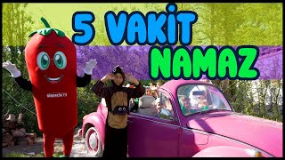 5 Vakit Namaz - Eğitici Çocuk İlahisi | Rekat Sayılarıyla Eğlenceli Namaz Klibi | Bibercik TV