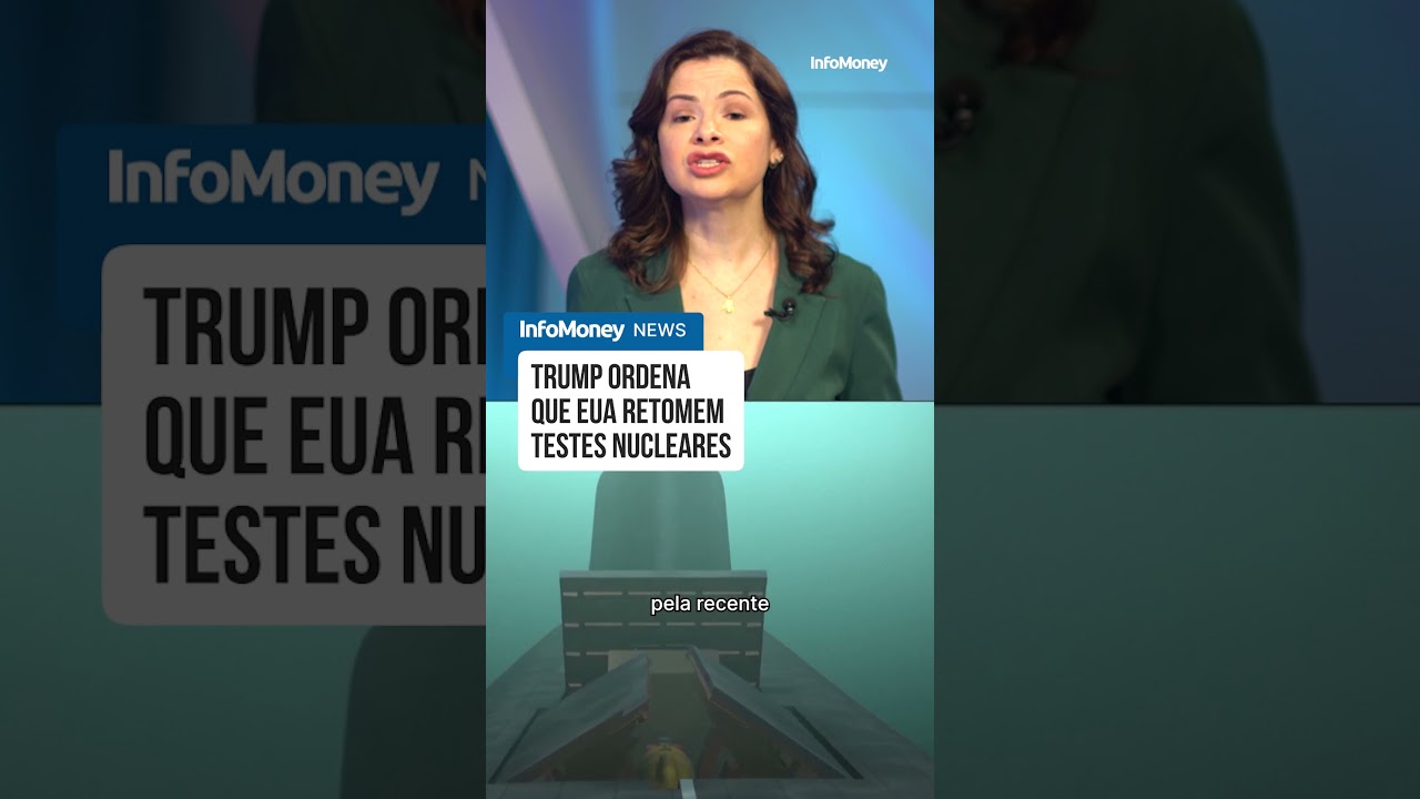 Trump ordena que EUA retomem testes nucleares para igualar a Rússia e China  TV Online Trump ordena que EUA retomem testes nucleares para igualar a Rússia e China