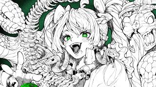ジャンプ漫画家志望がイラスト作業！　#drawing #manga #art