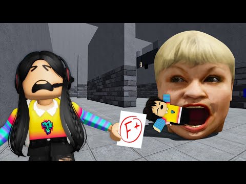 REPROBÉ EL EXAMEN DE INGLES Y LA PROFESORA SE VOLVIÓ LOCA en roblox 😭💀 | paolazgames