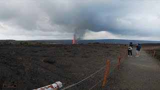Kilauea Volcano Summit Eruption Part 20 Episode 15 - The ride - Out & Back & Lava Fountains