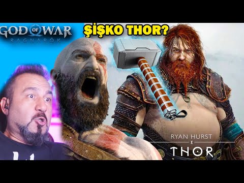 ŞİŞKO THOR DEDİK ÇOK KIZDI! THOR vs KRATOS EFSANE (EPİC) SAVAŞ!| God of War: Ragnarök PS5 (2. bölüm)
