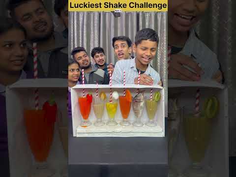 Luckiest Shake Challenge pt.1 #shorts
