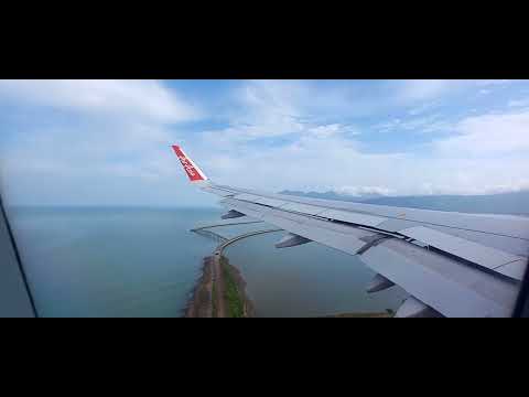 AirAsia A320-216 Landing at Langkawi International Airport (LGK)