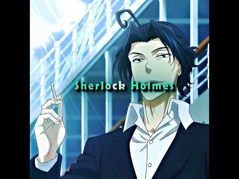 Catch me If you can "Sherlock Holmes" | Moriarty the patriot | #anime #animeshorts
