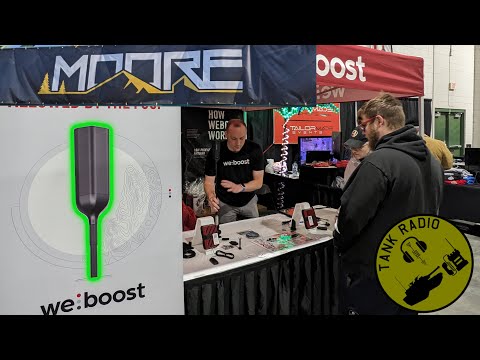 Portable Cell phone signal booster, WeBoost At Moore Expo